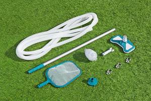 BESTWAY 58234 Aquaclean™ Pool Maintenance Kit With Vaccum And Skimmer