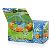 Load image into Gallery viewer, Bestway 53383 Portable Dodge &amp; Drench Water Park Jumper And Slider/Pool
