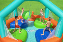 Load image into Gallery viewer, Bestway 53383 Portable Dodge &amp; Drench Water Park Jumper And Slider/Pool
