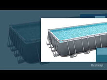 Load and play video in Gallery viewer, Bestway 56623 Portable Swimming Pool 31.3 ft x 16 ft x 4.3 ft / 9.56m x 4.88m X1.32m
